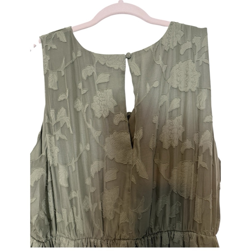 Torrid Olive High Low Dress FESTI sz 2 - Picture 7 of 9